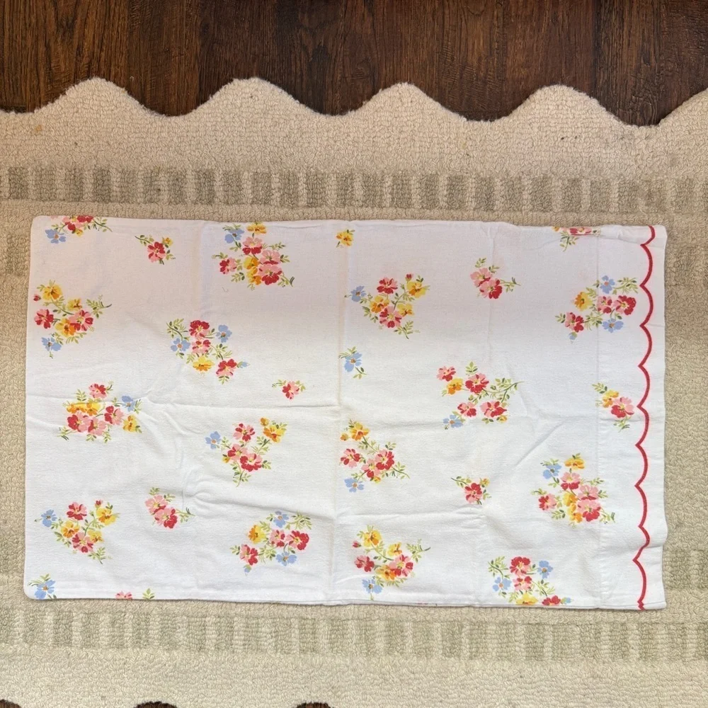 Floral Print Pillowcase